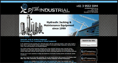 Desktop Screenshot of pjmindustrial.com.au